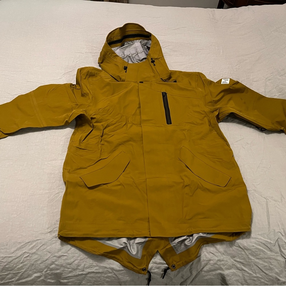 Holden Men's Mustard Snowboarding Jacket